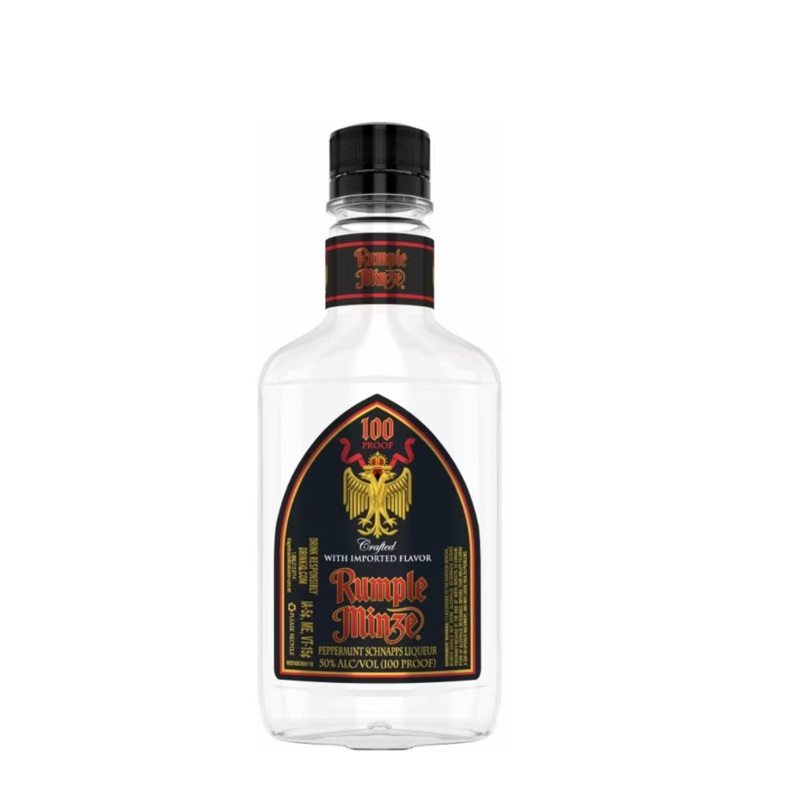 Rumple Minze Peppermint Liqueur Plastic Bottle 375mL