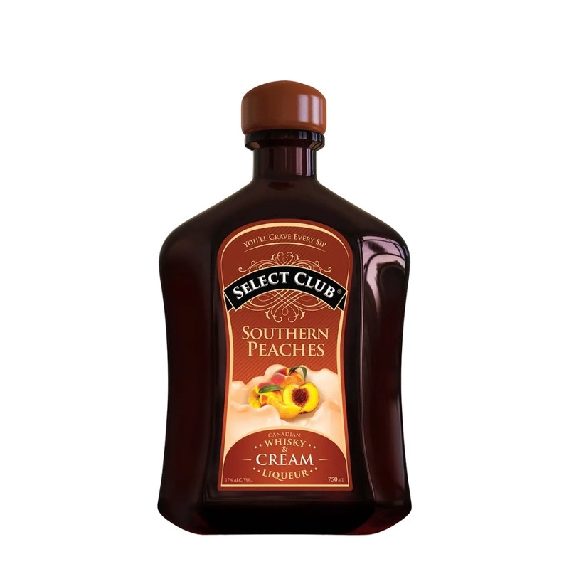 Select Club Southern Peaches Canadian Whisky & Cream Liqueur 750mL