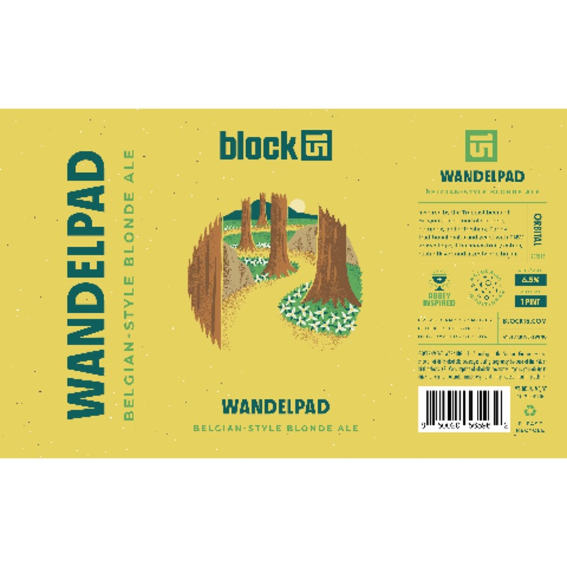 Block 15 Wandelpad Blonde 16OZ SINGLE CAN