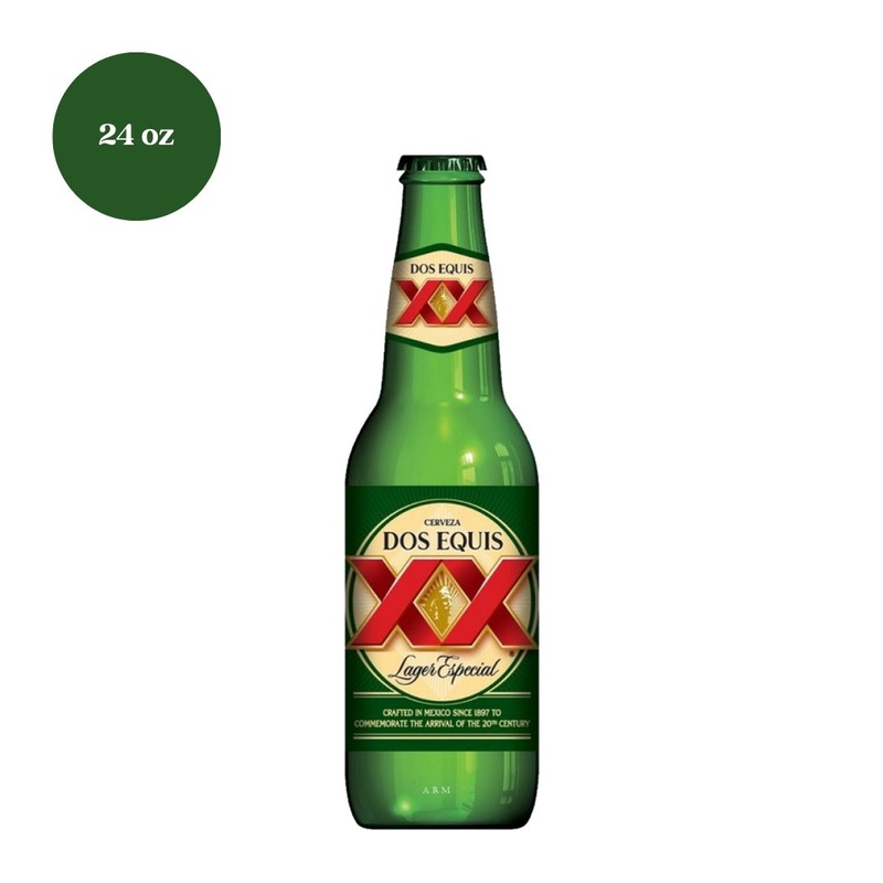 Dos Equis Lager Beer 24 fl oz bottle