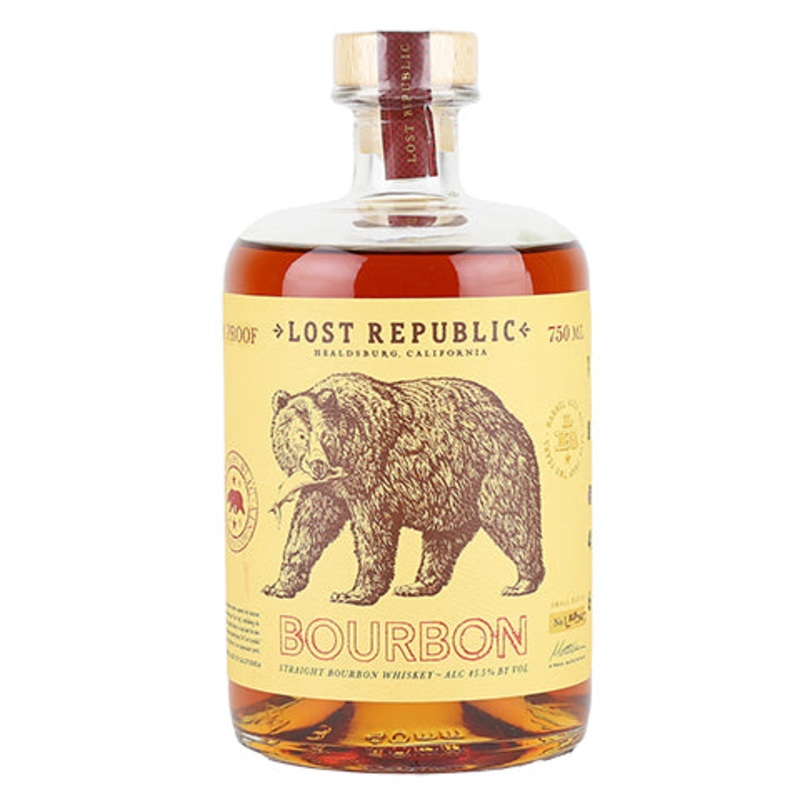 Lost Republic Straight Bourbon 750ML BTL