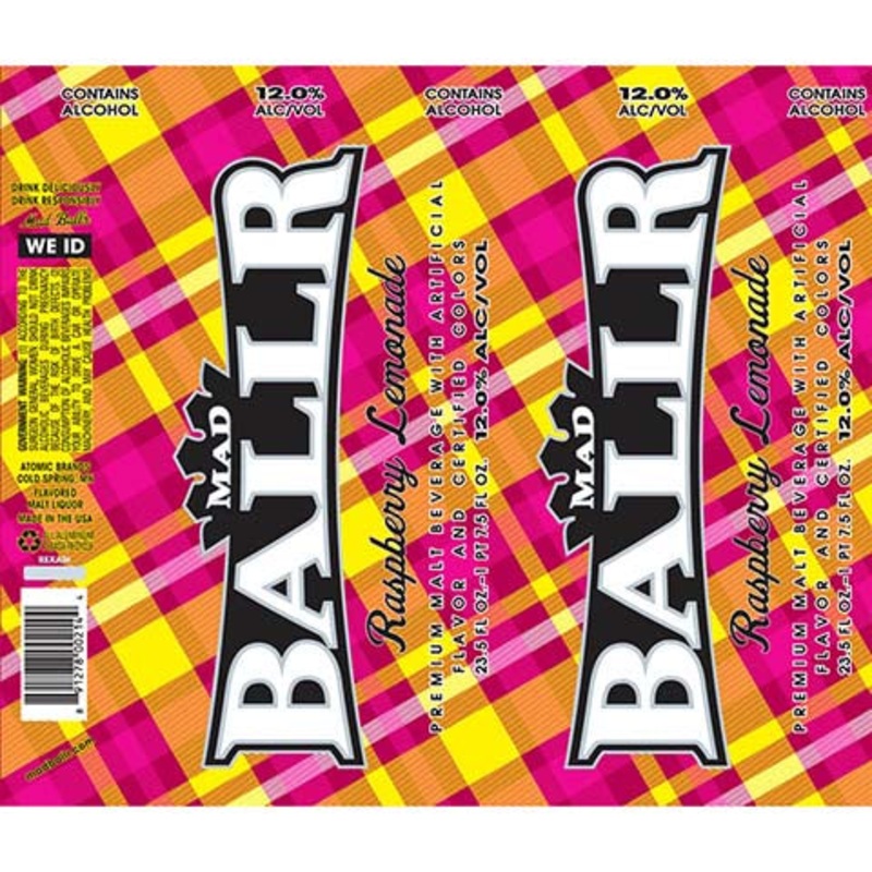 Mad Ballr Raspberry Lemonade 23.5OZ SINGLE BTL
