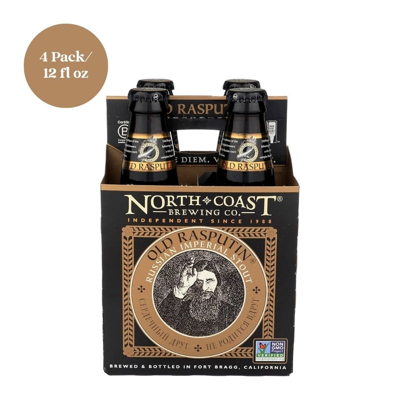 North Coast Brewing Co Old Rasputin Beer 4pk 12 fl oz