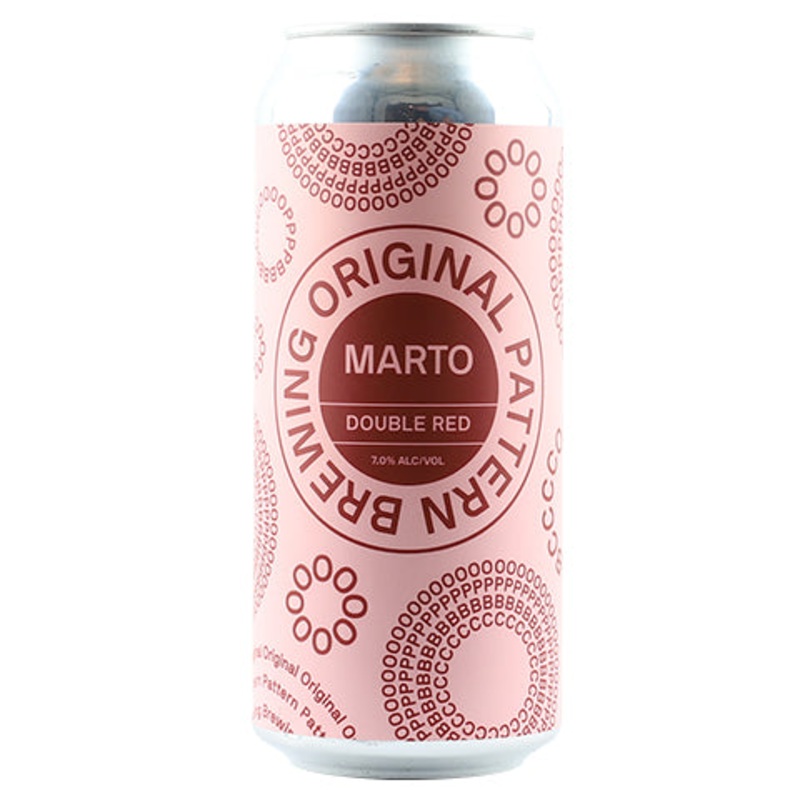 Original Pattern Marto Double Red 16OZ SINGLE CAN