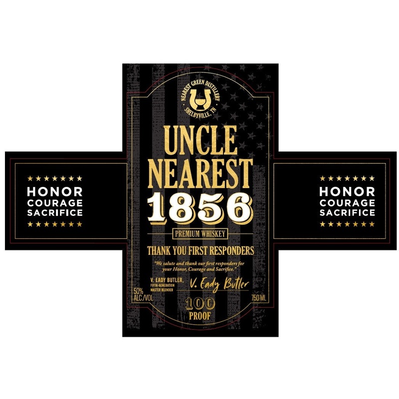 Uncle Nearest 1856 Premium Whiskey First Responders Edition