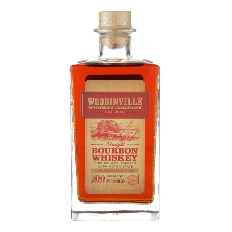 Woodinville Straight Bourbon Finished With Toasted Applewood Staves