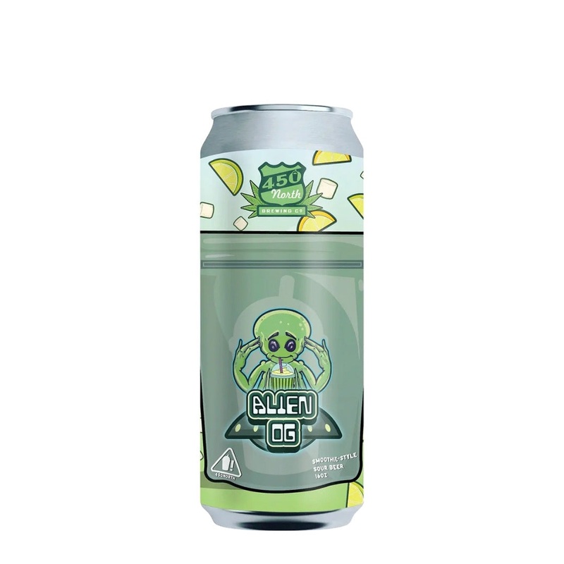 450 North Alien OG Beer 16 fl oz Single Can