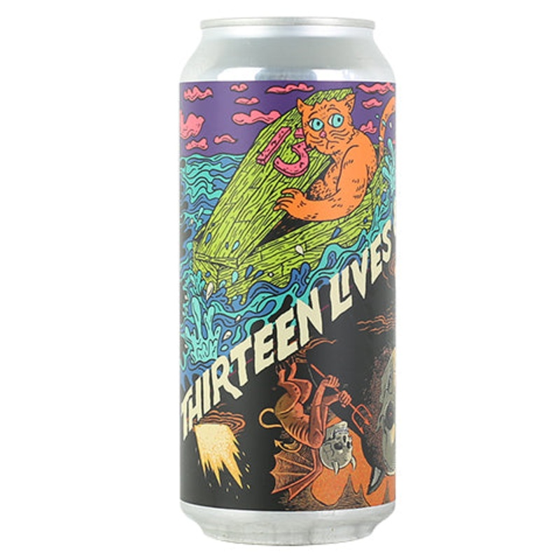 Abomination 13 Lives & RIP DIPA 16OZ SINGLE CAN