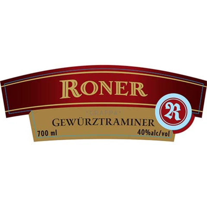 Roner Grappa Gewurztraminer 700ML BTL