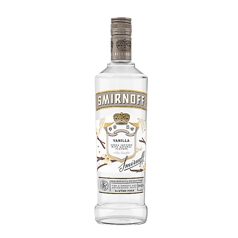 SMIRNOFF VODKA VANILLA FLAVORED 60 750ML 750ML