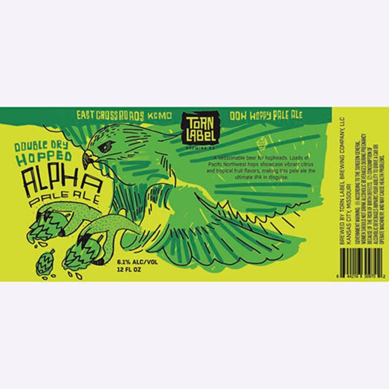 Torn Label Double Dry Hopped Alpha Pale Ale 12OZ CAN