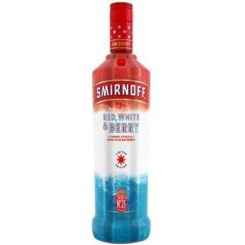 Vodka Smirnoff 750ml Red, White & Berry