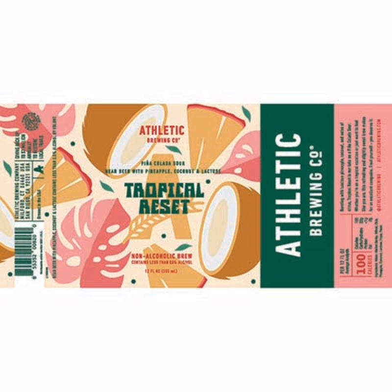 Athletic Tropical Reset Sour (Non-Alcoholic) 12OZ SINGLE CAN