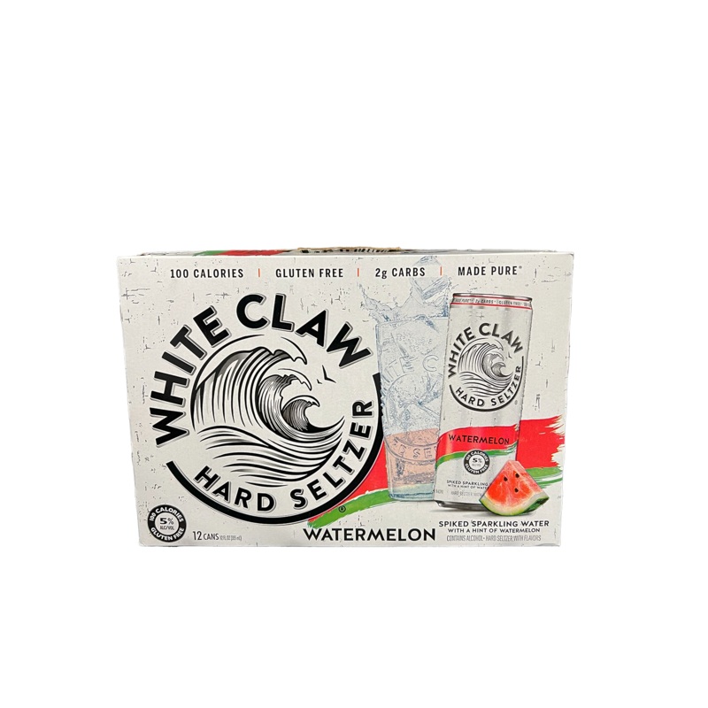 White Claw Watermelon 12 Pack Cans