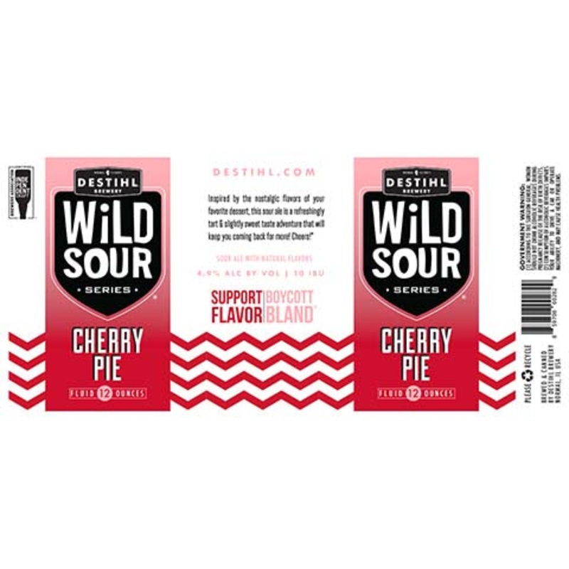 Destihl Wild Sour Cherry Pie Sour Ale 12OZ SINGLE CAN
