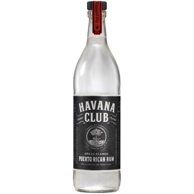 HAVANA CLUB LIGHT RUM ANEJO BLANCO 80 750ML 750ML