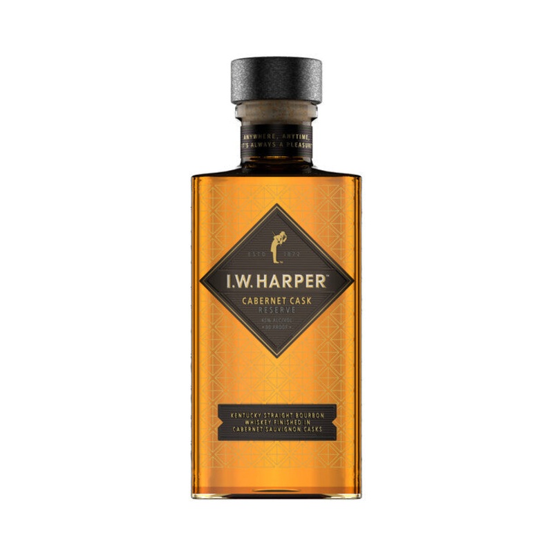 I.W. HARPER STRAIGHT BOURBON RESERVE FINISHED IN CABERNET SAUVIGNON CASKS 1872 90 750ML 750ML