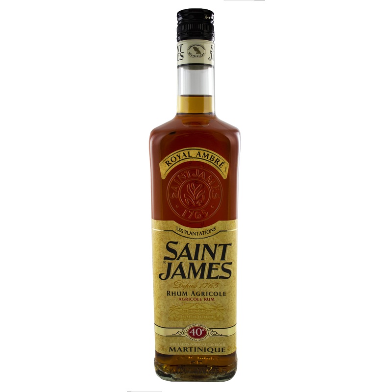 Saint James Rum Royal Ambre 80 750ML 750ml Bottle