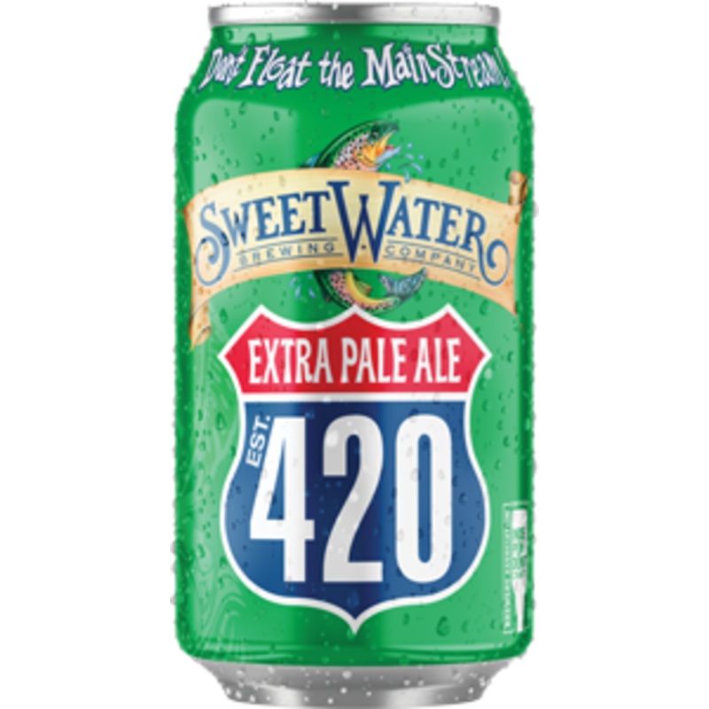 SweetWater 420 Extra Pale Ale 24 – 12oz Cans, 12 Pack