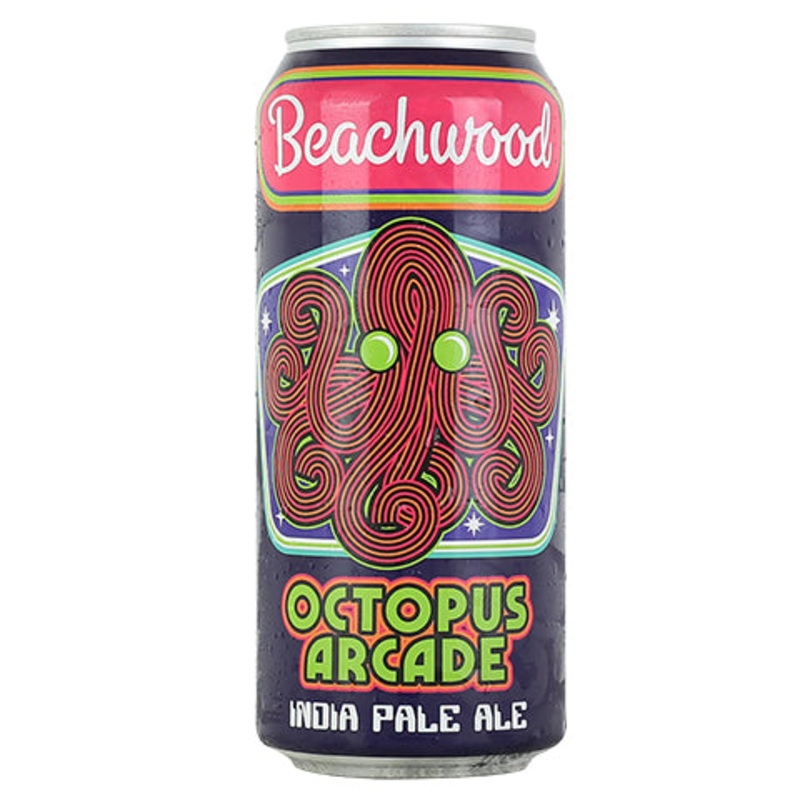 Beachwood Octopus Arcade IPA 16OZ SINGLE CAN