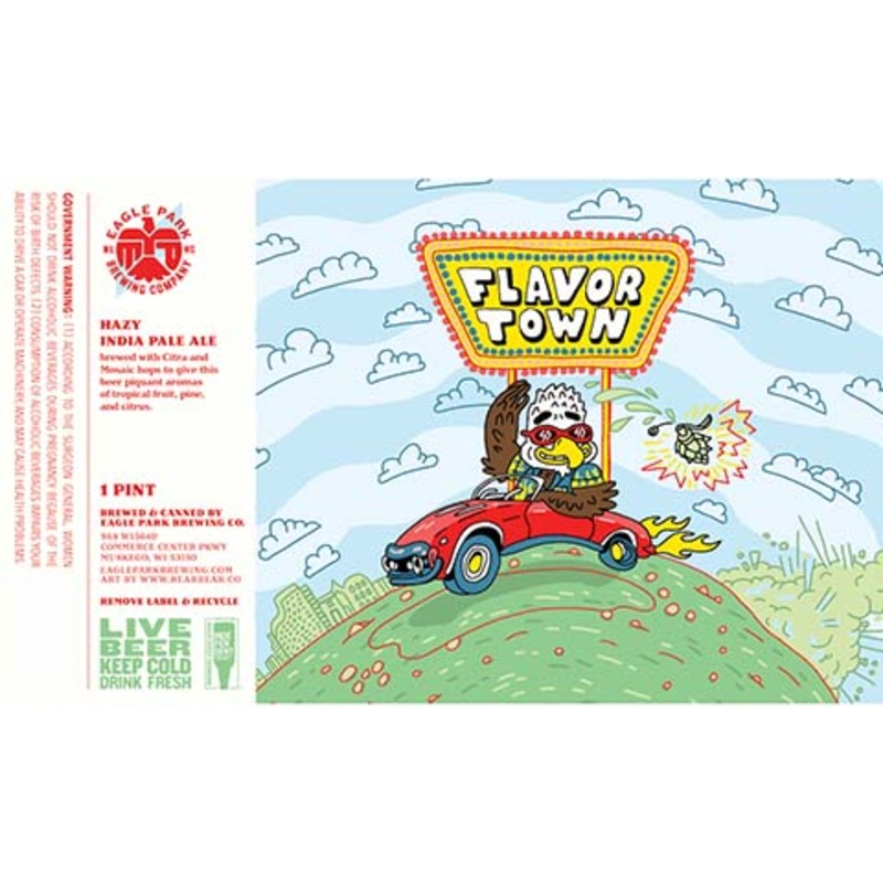 Eagle Park Flavor Town Hazy IPA 16OZ SINGLE CAN
