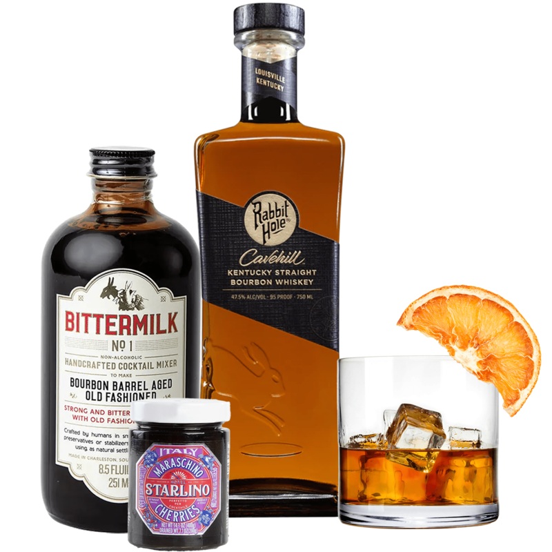 Rabbit Hole Bourbon Old Fashioned Gift Set Cheers to You