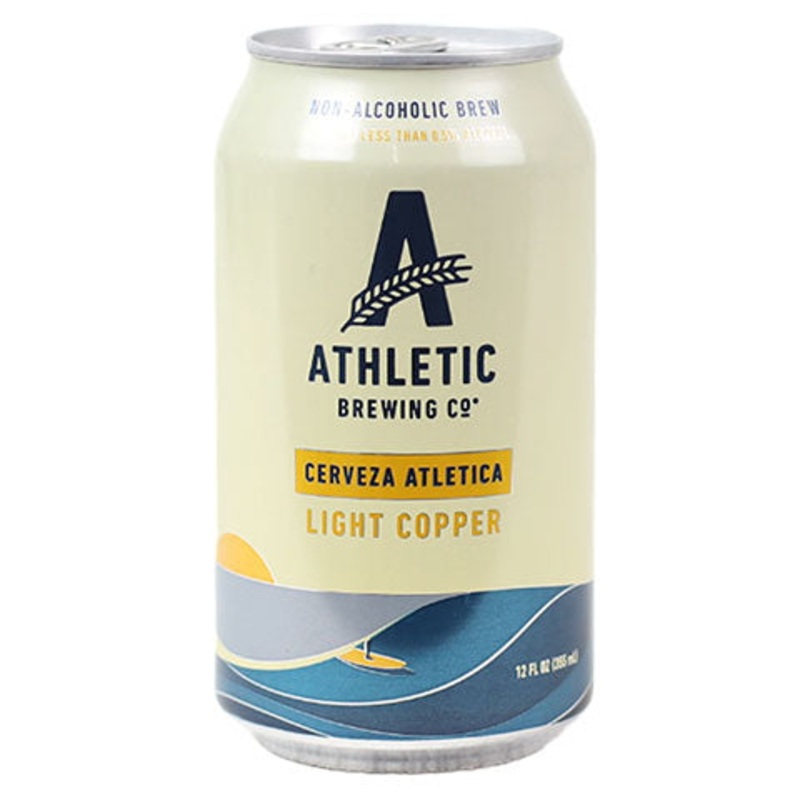 Athletic Cerveza Atletica Light Copper (Non-Alcoholic) 12OZ SINGLE CAN
