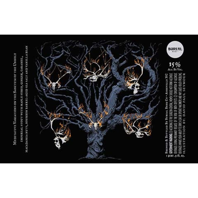 Burial Meditative Variations on the Sanctum of the Unholy Imperial Stout 500ML BTL