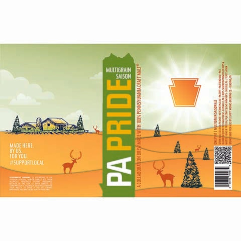 Chatty Monks PA Pride Multigrain Saison 16OZ SINGLE CAN