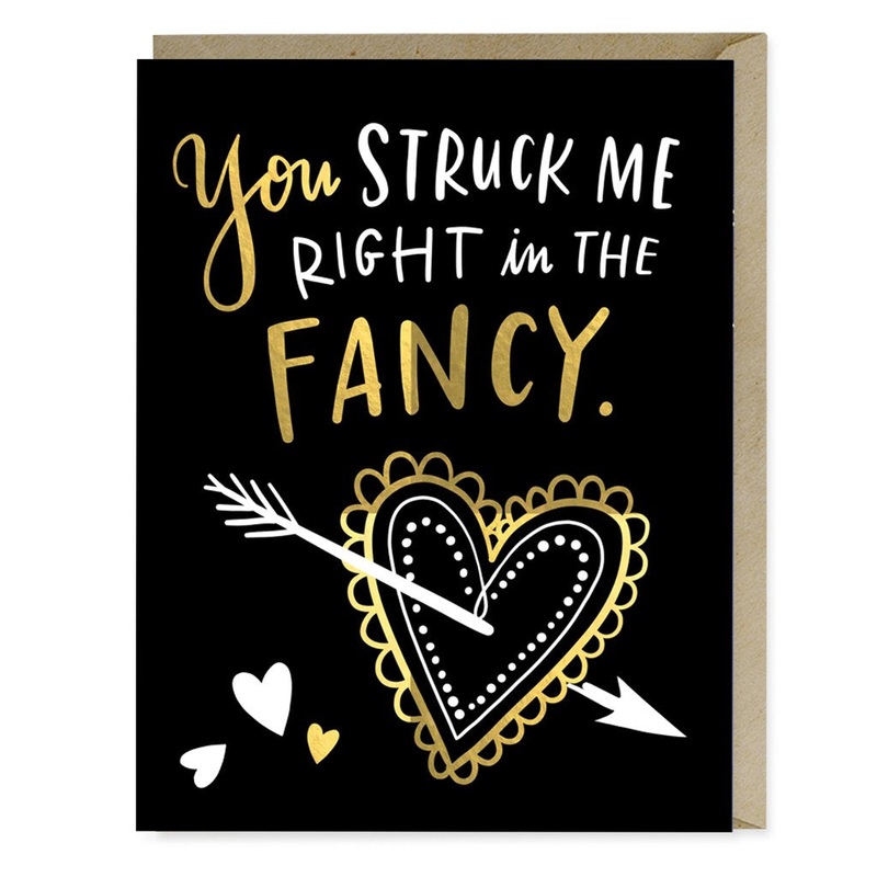 Emily McDowell: Struck Me Fancy Foil Card