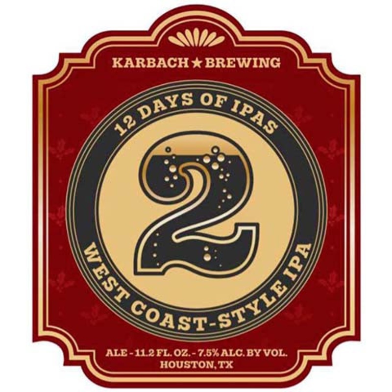 Karbach 2 American-Style IPA 11.2OZ SINGLE BTL