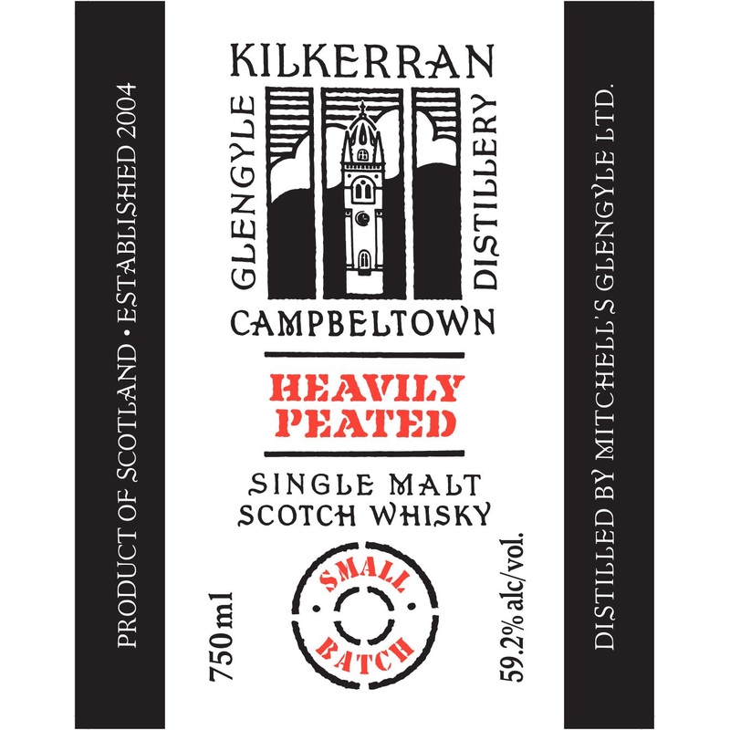 Kilkerran Heavily Peated Small Batch Single Malt Scotch Whisky