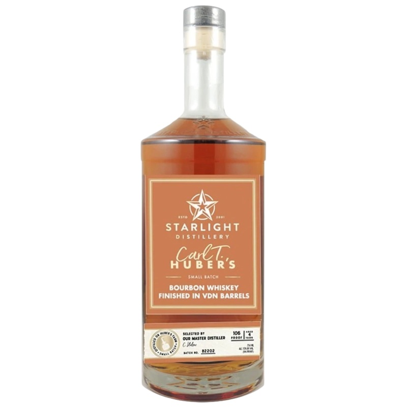 STARLIGHT CARL T SINGLE BARREL VDN FINISH BOURBON 750ML @ Red Deer [1050359] 750 ml