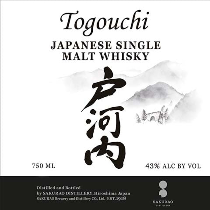Togouchi Single Malt Whisky 750ML BTL
