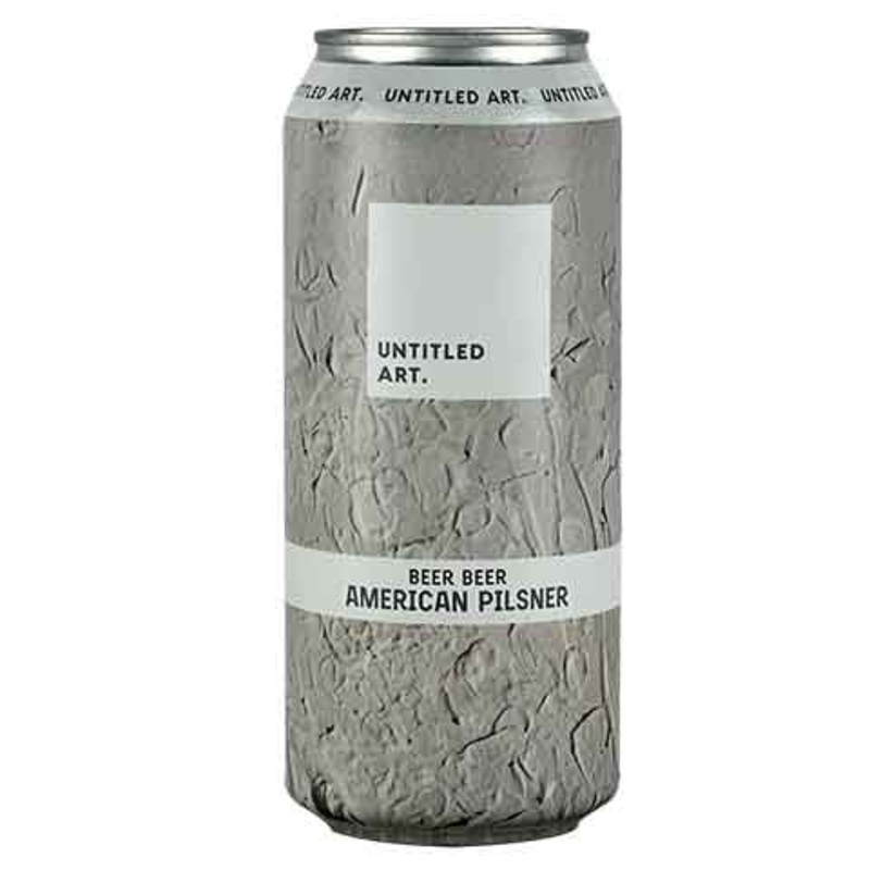 Untitled Art Beer Beer Pilsner 16OZ SINGLE CAN