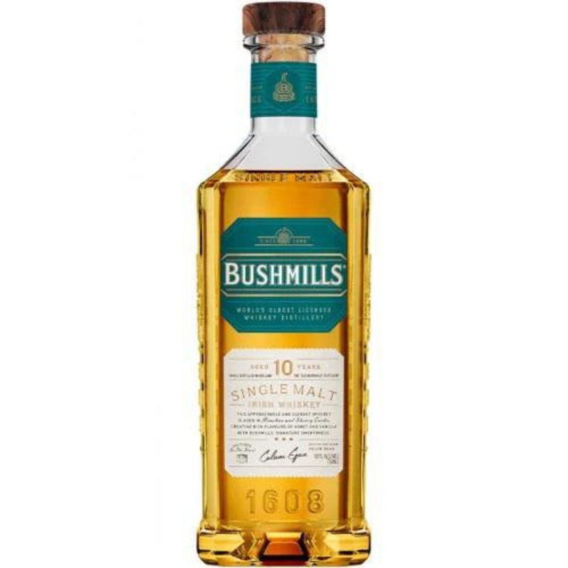 Whiskey Irish Bushmills 750ml 10yr Single Malt