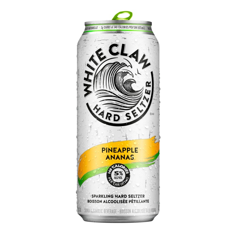 WHITE CLAW HARD SELTZER PINEAPPLE 473ML CAN @ Windermere [1038928] 473 ml