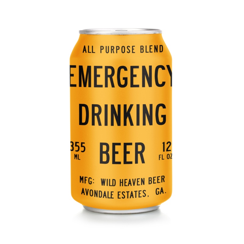 Wild Heaven Emergency Drinking Beer