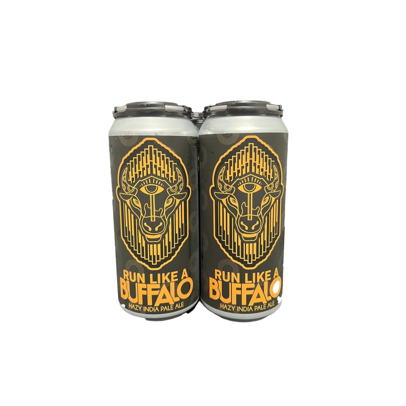 4 Noses Run Like A Buffalo Hazy IPA 4 Pack Cans