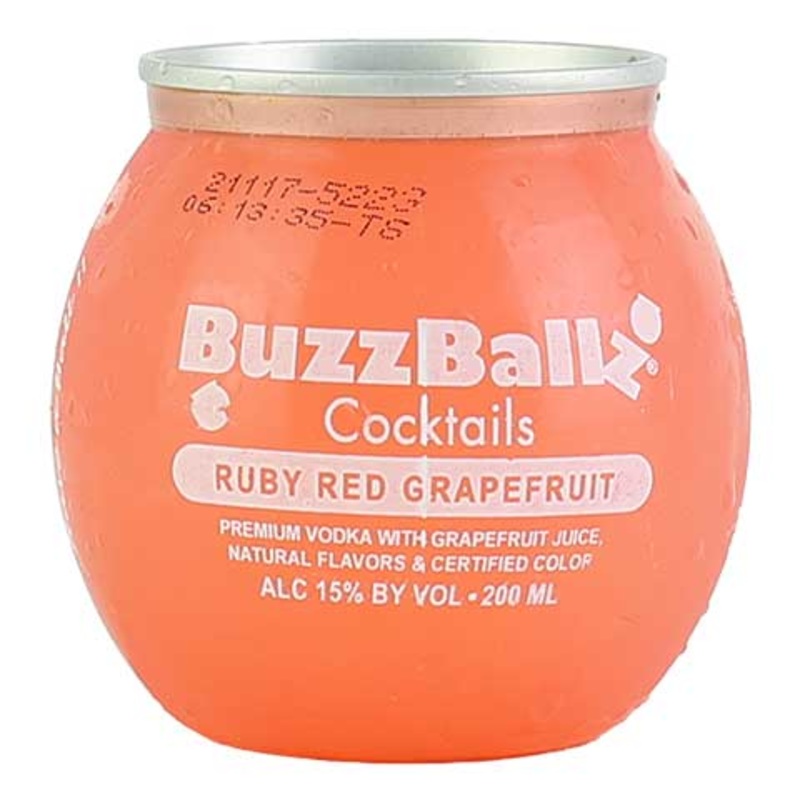 Buzzballz Ruby Red Grapefruit 200ML BTL
