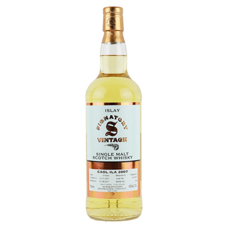 Caol Ila 9yr 2007 Signatory Islay Single Malt Scotch Whisky 750ML BTL