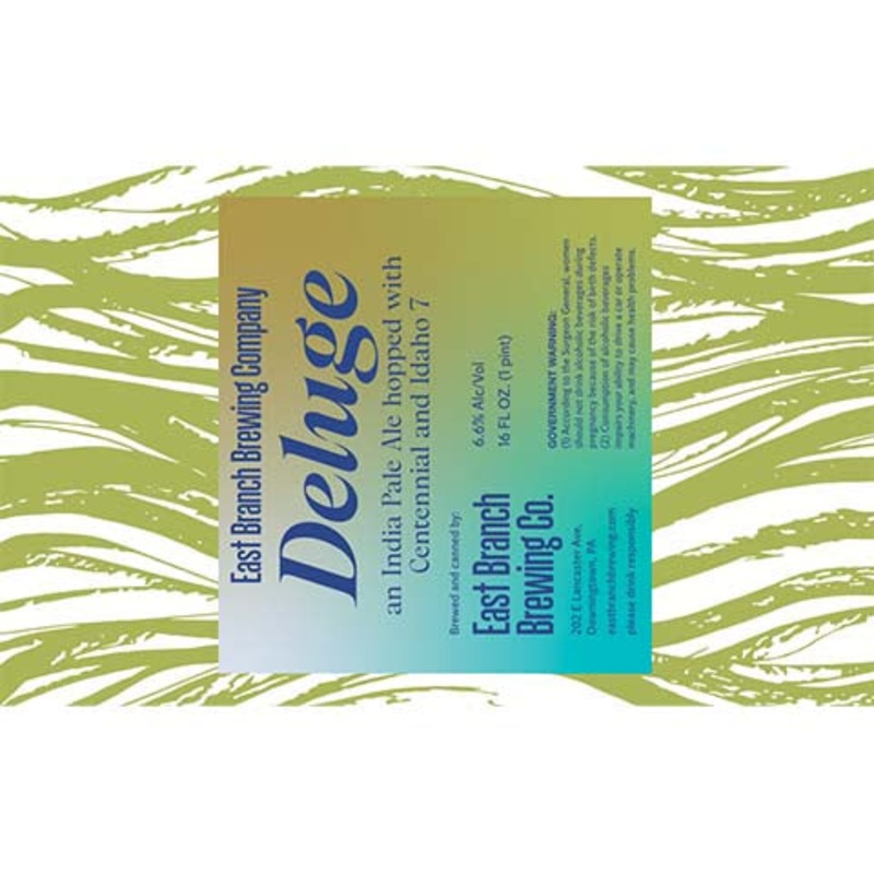 East Branch Deluge IPA 16OZ SINGLE CAN