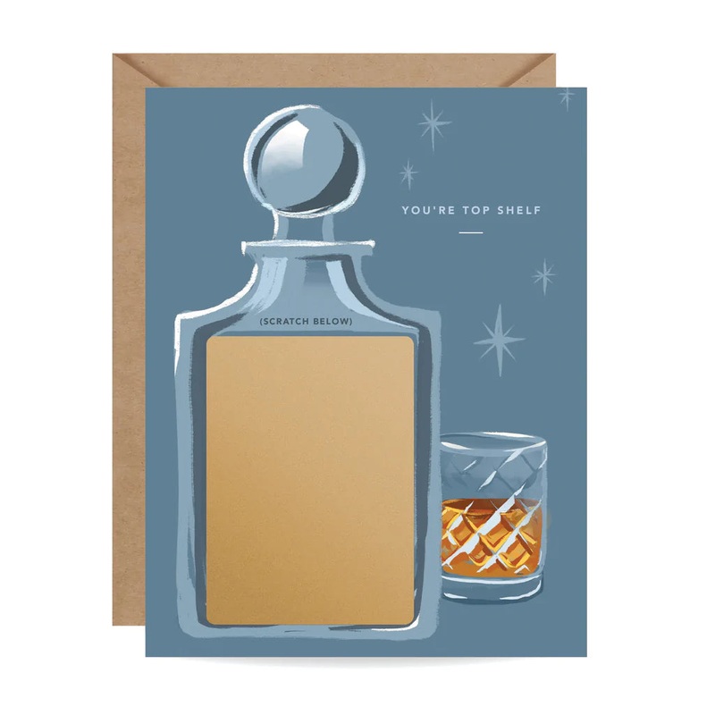 Inklings Paperie: Whiskey Scratch Off Card