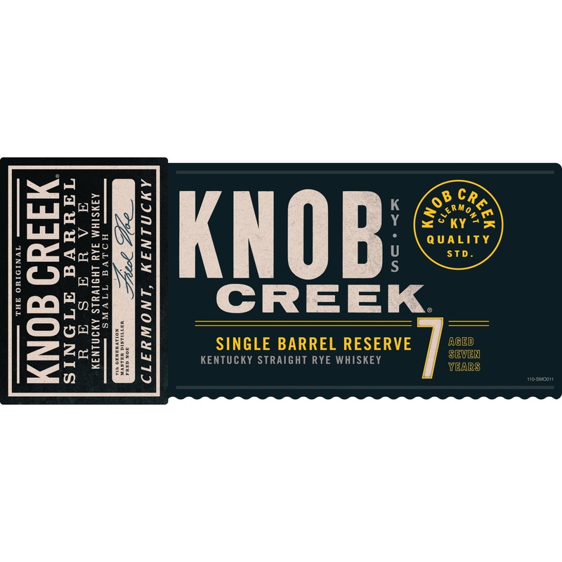 Knob Creek Single Barrel Reserve 7 Year Rye Whiskey