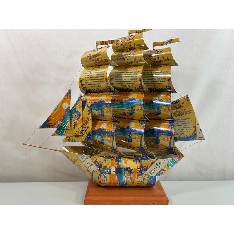 Kona Brewing Co Mai Time Light Beer Can Ship