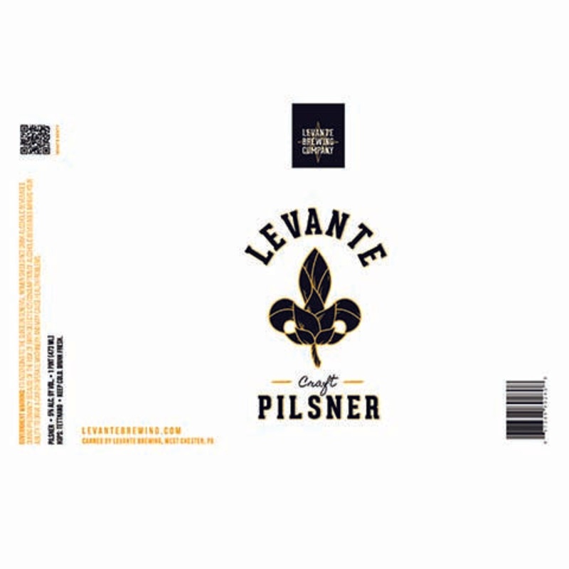 Levante Craft Pilsner 16OZ SINGLE CAN
