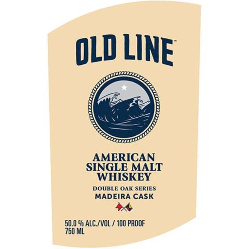 Old Line American Single Malt Whiskey Double Oak Series Madeira Cask 750ML BTL