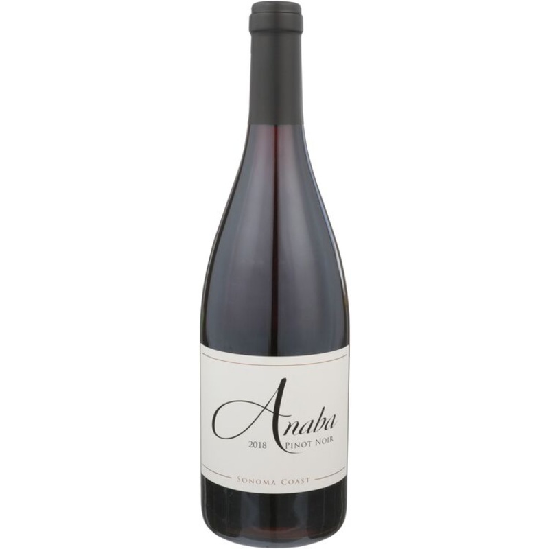 ANABA PINOT NOIR SONOMA COAST 2018 750ML 750ML