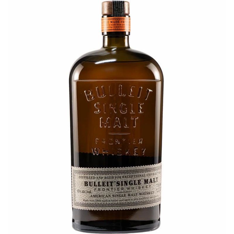 BULLEIT SINGLE MALT FRONTIER WHISKEY 750ML @ MacTaggart Ridge [1058738] 750 ml