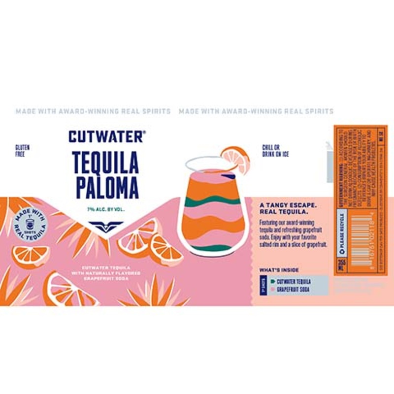 Cutwater Tequila Paloma 12OZ SINGLE CAN